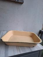 Vintage Emaille Bakplaat, Ophalen of Verzenden, Gebruikt, Rechthoekig, Overige materialen