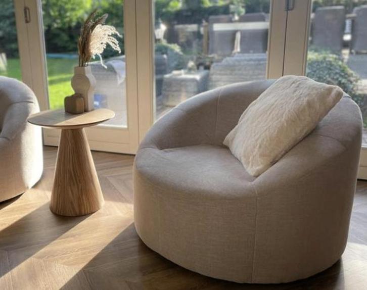 Fauteuil Anna – Gestoffeerd, Rond Nu 100,-, Huis en Inrichting, Fauteuils, Gebruikt, 50 tot 75 cm, 75 tot 100 cm, Ophalen