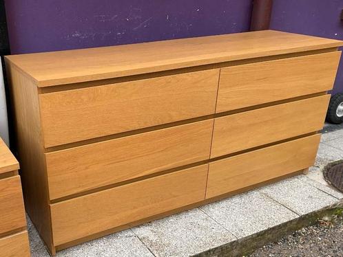 Malm ladekast - 6 lades, Huis en Inrichting, Kasten | Ladekasten, Zo goed als nieuw, Minder dan 100 cm, 50 tot 100 cm, 25 tot 50 cm