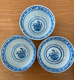 3 schaaltjes rijstkorrel porselein, Ophalen