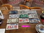 USA nummerplaten / kentekenplaten (afgeprijsd), Verzamelen, Ophalen, Gebruikt, Auto's