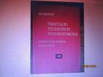 viertalig technisch woordenboek 9020112554 ##, Ophalen of Verzenden, Gelezen