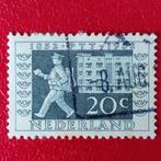 NVPH 591 plaatfout mast 591PM gestempeld, Verzenden, Na 1940, Gestempeld