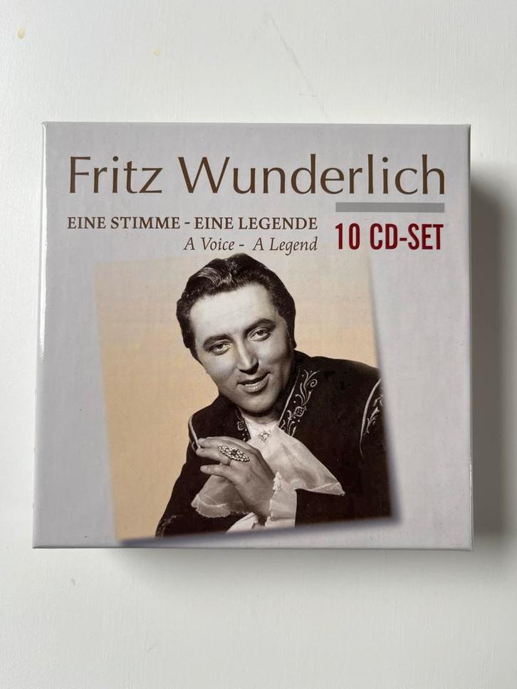 Fritz Wunderlich - Eine Stimme, Eine Legende - CD Boxset, Cd's en Dvd's, Cd's | Klassiek, Zo goed als nieuw, Vocaal, Romantiek