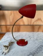 Origineel retro bureaulamp tafellamp, Minder dan 50 cm, Retro vintage jaren 50 60, Gebruikt, Ophalen of Verzenden