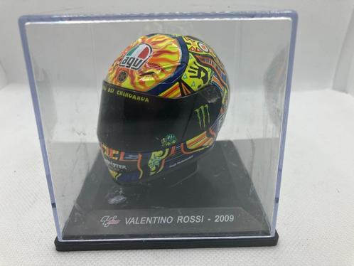 69878: Helm - MotoGP - Valentino Rossi - 2009 - Atlas 1:5, Hobby en Vrije tijd, Modelauto's | 1:5 tot 1:12, Zo goed als nieuw