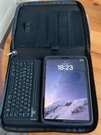 Samsung galaxy tablet hoes met toetsenbord, Ophalen of Verzenden, Zo goed als nieuw, Bescherming voor- en achterkant, 10 inch