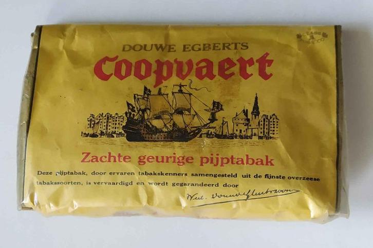 D.E.Coopvaert pijptabak in originele verpakking, Verzamelen, Merken en Reclamevoorwerpen, Verpakking, Ophalen of Verzenden