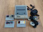 SNES met 3 games, Ophalen of Verzenden, Gebruikt, Met 2 controllers, Met games