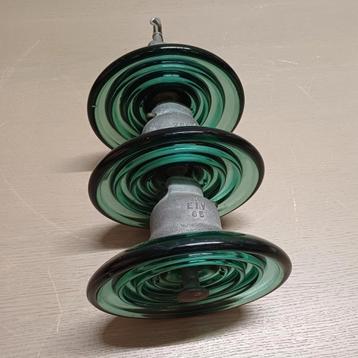 HOOGSPANNINGSISOLATOR ISOLATOR SCHIJF GLASKAPISOLATOR  beschikbaar voor biedingen