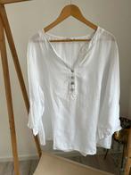 Paprika linnen blouse 50, Kleding | Dames, Grote Maten, Ophalen of Verzenden, Wit, Zo goed als nieuw, Blouse of Tuniek