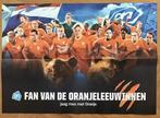 Oranje Leeuwinnen poster 2019, Verzamelen, Sportartikelen en Voetbal, Nieuw, Poster, Plaatje of Sticker, Ophalen