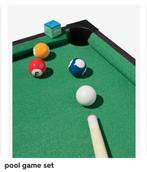 Pool game set, Ophalen, Zo goed als nieuw, Pooltafel
