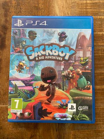 PS 4 game Sackboy beschikbaar voor biedingen