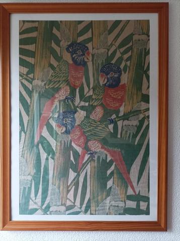 Een orginele hand Batik  beschikbaar voor biedingen