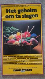 Mon Tricot - Het geheim om te slagen breiboek/ haakboek, Ophalen of Verzenden, Patroon of Boek