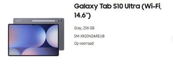Galaxy tab S10 Ultra Wifi 14,6" 256 GB incl keyboard cover beschikbaar voor biedingen