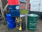 oliedrum industrieel mancave bloembak brandstofopslag ton, Tuin en Terras, Ophalen of Verzenden, Zo goed als nieuw, Nvt, Nvt