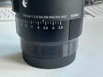 Sigma 105mm 2.8 DN DG macro L mount, Audio, Tv en Foto, Fotografie | Lenzen en Objectieven, Ophalen of Verzenden, Zo goed als nieuw