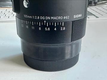 Sigma 105mm 2.8 DN DG macro L mount beschikbaar voor biedingen