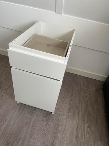 Ikea Malm bureau blok 1 lade en 1 deur - afbeelding 3