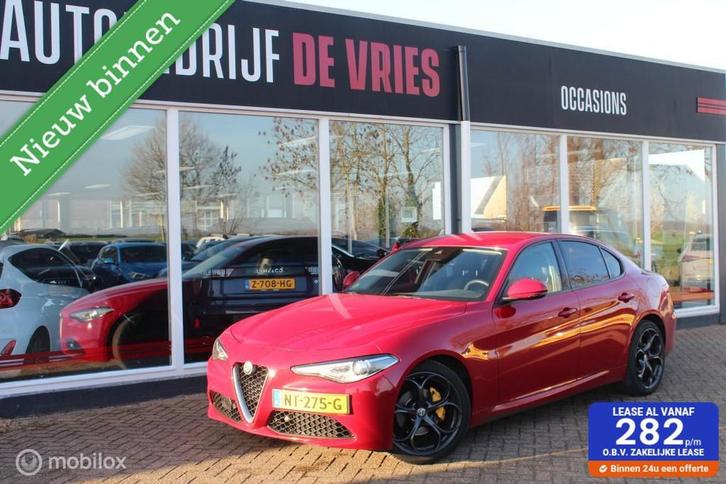 Alfa Romeo Giulia 2.2 245PK Xenon/Adaptive-Cruise/19Inch/NAP, Auto's, Alfa Romeo, Bedrijf, Te koop, Giulia, ABS, Achteruitrijcamera