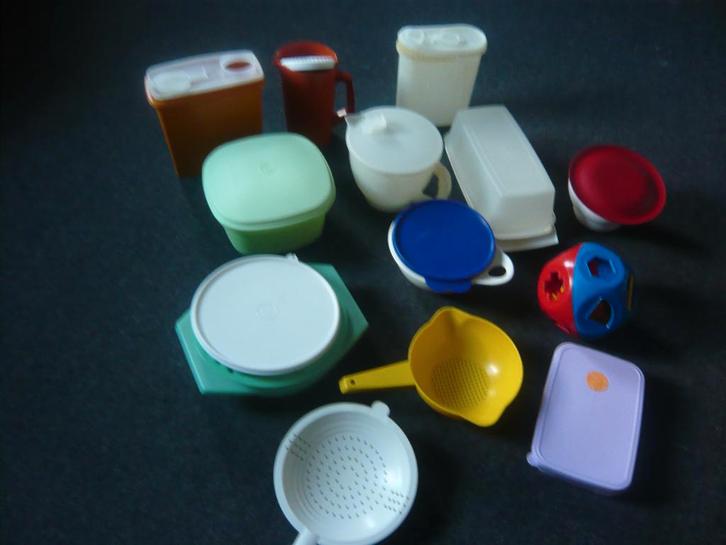 tupperware divers, Huis en Inrichting, Keuken | Tupperware, Zo goed als nieuw, Overige typen, Rood, Ophalen of Verzenden