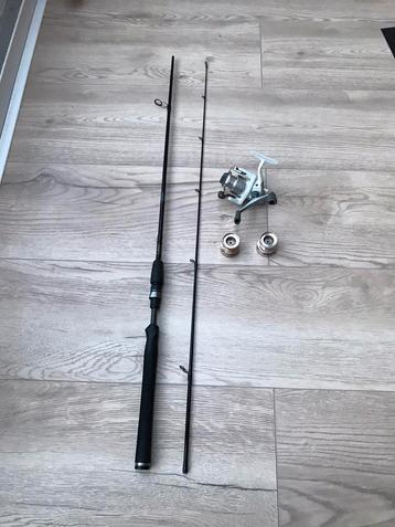 westin w3 verticaal + shimano stradic 1000 beschikbaar voor biedingen