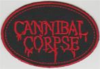 Cannibal Corpse stoffen opstrijk patch embleem #2, Verzenden, Nieuw, Kleding