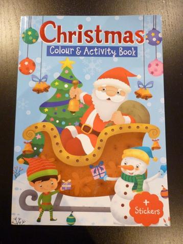 Kerst doeboekje / Kerstmis knutselboek - NIEUW !!!