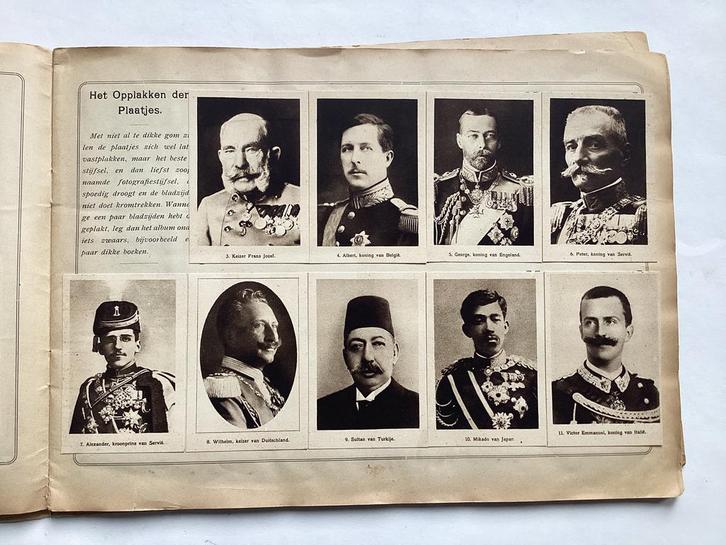 Gedenkboek Europeeschen Oorlog 1914, Verzamelen, Militaria | Algemeen, Nederland, Ophalen