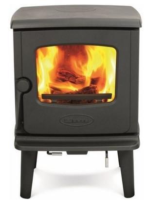 houtkachel Dovre 325CB - 3 jaar oud + kachelbuizen, Huis en Inrichting, Kachels, Gebruikt, Houtkachel, Hout, Ophalen