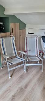 Dukdalf campingstoelen en campingtafel te koop, Ophalen, Gebruikt, Campingstoel