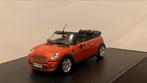 Mini Cooper One Convertible 2005 Molten Orange Minichamps, Hobby en Vrije tijd, Modelauto's | 1:43, Ophalen of Verzenden, Zo goed als nieuw