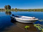 Polyester Sloep 4.30 incl. Tohatsu 6-pk Sail Pro, Ophalen, Tot 10 pk, Zo goed als nieuw, 3 tot 6 meter