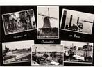 Oudeschild Texel 6-vensterkaart 1966. met molen Oudeschild., Verzenden, 1960 tot 1980, Ongelopen, Waddeneilanden