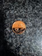 Florida Quarter Dollar 2004 - Vergulde Speciale Editie, Postzegels en Munten, Ophalen of Verzenden, Noord-Amerika, Losse munt