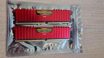 Corsair Vengeance LPX DDR4 - 2133Mhz - 2 x 8gb beschikbaar voor biedingen