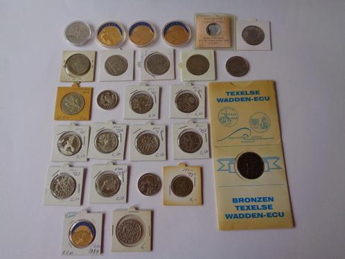 ECU munten/penningen 26 X, Postzegels en Munten, Penningen en Medailles, Overige materialen, Verzenden