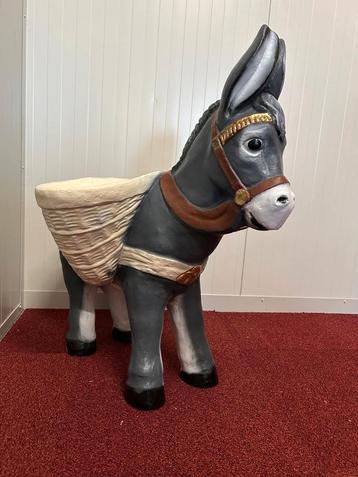 Decoratie ezeltjes bloembakken 2 soorten nieuw beschikbaar voor biedingen