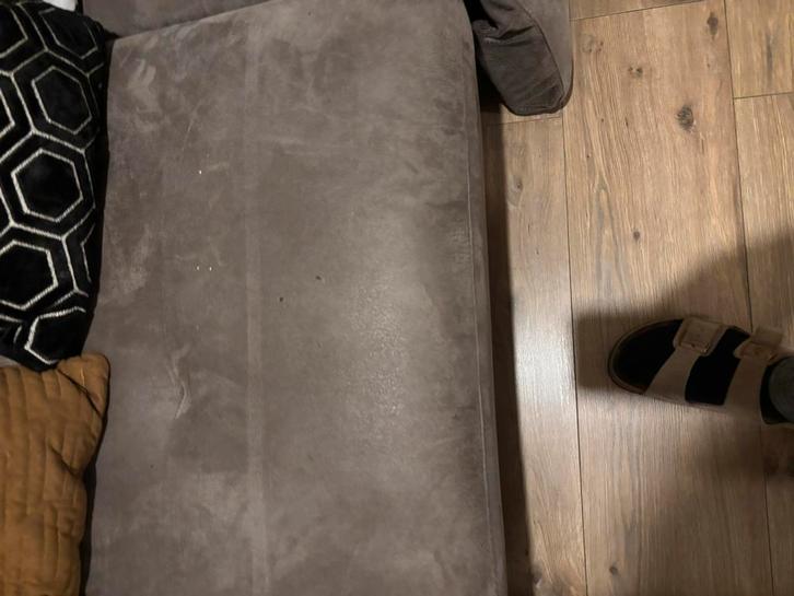 Bankstel met elektrisch voetenbankje, Huis en Inrichting, Banken | Bankstellen, Gebruikt, Overige materialen, Ophalen