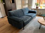 2,5 zits bank stof velours Goossens Wonen, Huis en Inrichting, Ophalen, Gebruikt, Driepersoons, 75 tot 100 cm