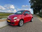Fiat 500C 0.9 TwinAir 500 sportpakket, Auto's, Fiat, Euro 5, Zwart, Origineel Nederlands, Handgeschakeld