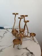 Octopus kandelaar (uniek!), Huis en Inrichting, Woonaccessoires | Kandelaars en Kaarsen, Ophalen, Overige kleuren, Nieuw, Metaal