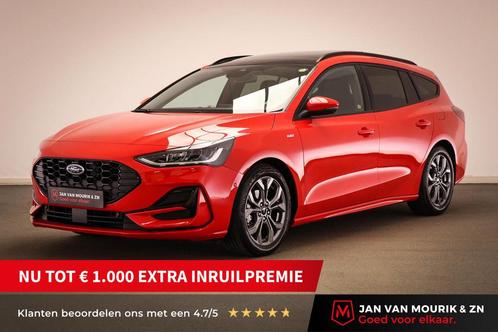 Ford Focus Wagon 1.0 EcoBoost Hybrid ST Line | PANORAMDAK |, Auto's, Ford, Bedrijf, Te koop, Focus, ABS, Adaptive Cruise Control
