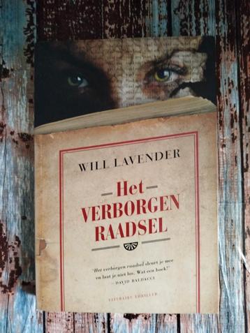Het Verborgen Raadsel - Will Lavender - Literaire Thriller beschikbaar voor biedingen