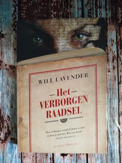 Het Verborgen Raadsel - Will Lavender - Literaire Thriller, Boeken, Thrillers, Gelezen, Ophalen of Verzenden