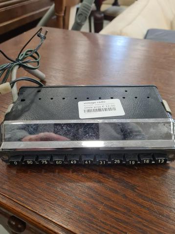 Vintage Becker preset voor auto radio  - Klassieker! beschikbaar voor biedingen