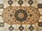 Vintage oosters wol ovaal Concerto vloerkleed 143x199cm, Gebruikt, 100 tot 150 cm, Ophalen of Verzenden, 150 tot 200 cm