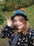 Handgemaakte Pumpkin Space Bun Hoed, Kleding | Dames, Hoeden en Petten, Hoed, Nieuw, Handgemaakt, One size fits all